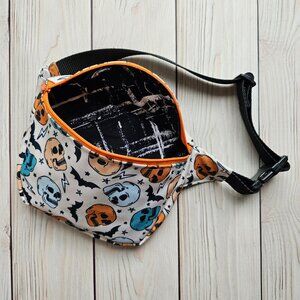 NEW! Skulls Bats Stars Halloween Spooky Cute Bum Bag Fanny Pack Crossbody Bag